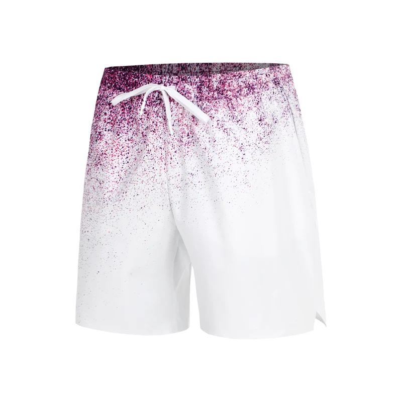 7" Court Fade Shorts Herren - lila, weiß