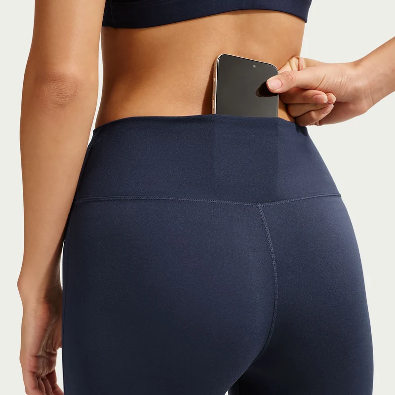 Dri-Fit One High Rise 7/8 Tight Damen - dunkelblau