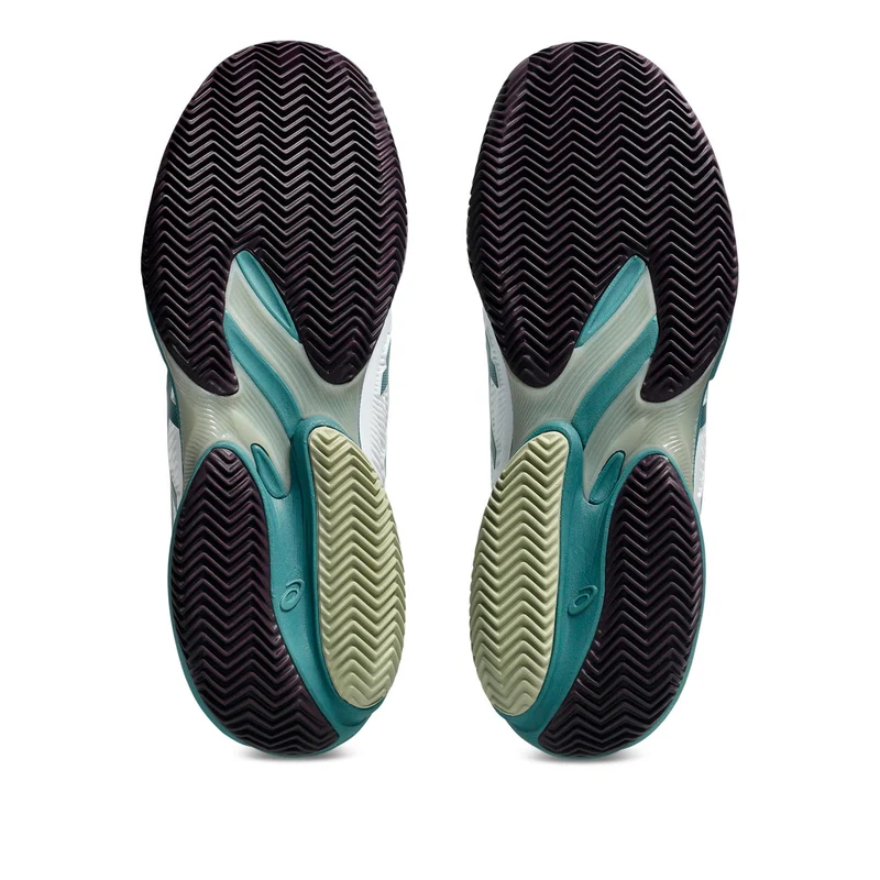 Court FF 3 Sandplatzschuh Herren - weiß, salbei