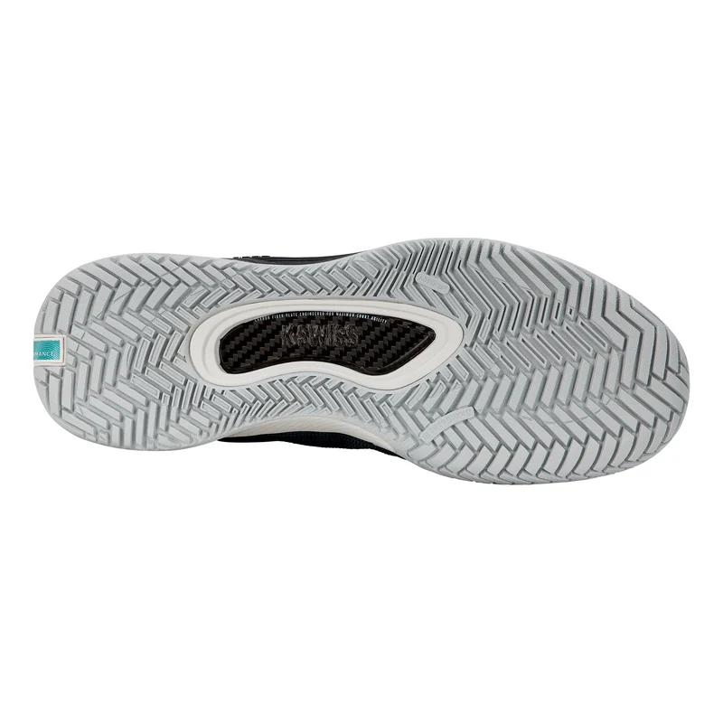 Hypercourt Pinnacle Allcourtschuh Herren - anthrazit, weiß