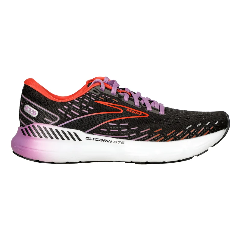 Glycerin 20 Neutralschuh Damen-Schwarz,Orange