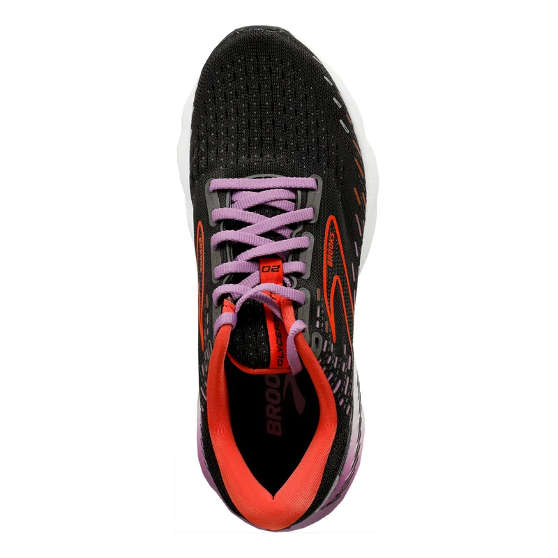 Glycerin 20 Neutralschuh Damen-Schwarz,Orange