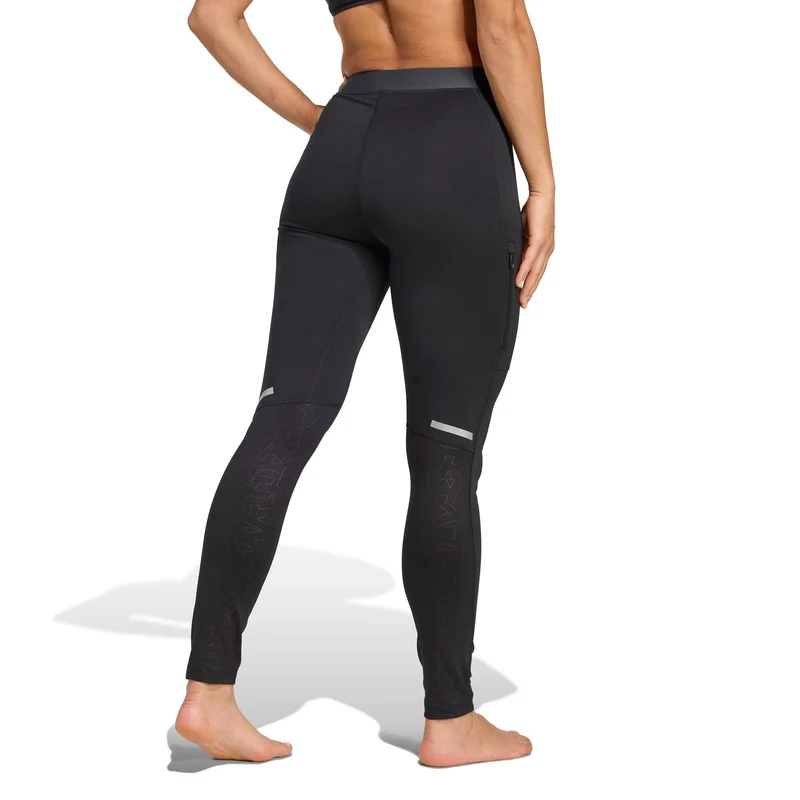 Terrex XPR Brushed Lauftight Damen-Schwarz