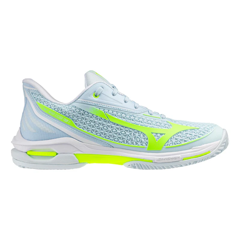 Wave Exceed Tour 7 Sandplatzschuh Damen - weiß, hellblau