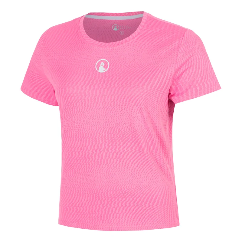Spin T-Shirt Damen - pink, weiß