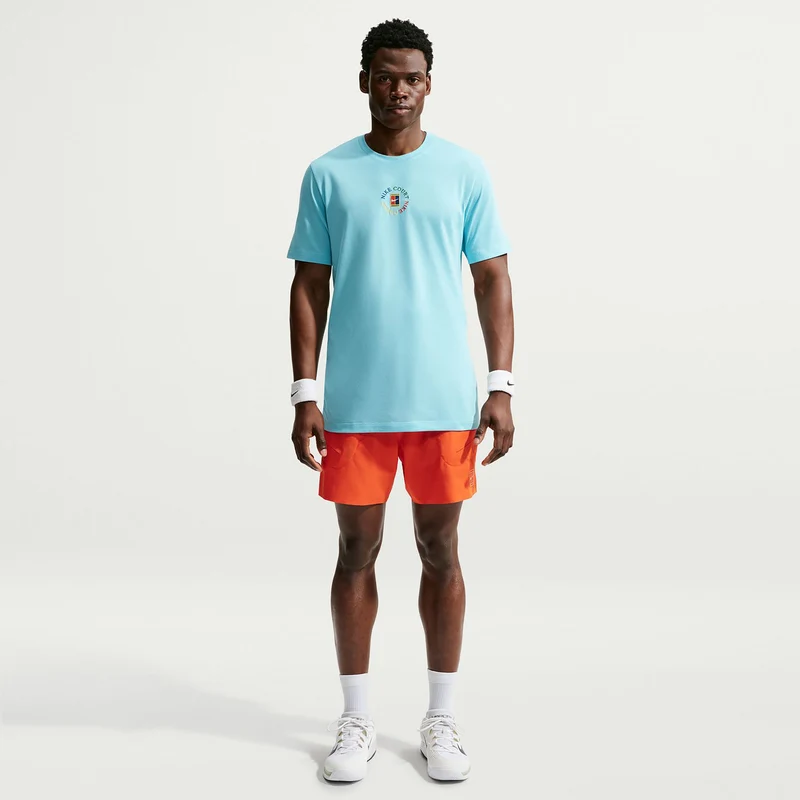 Court T-Shirt Herren - türkis