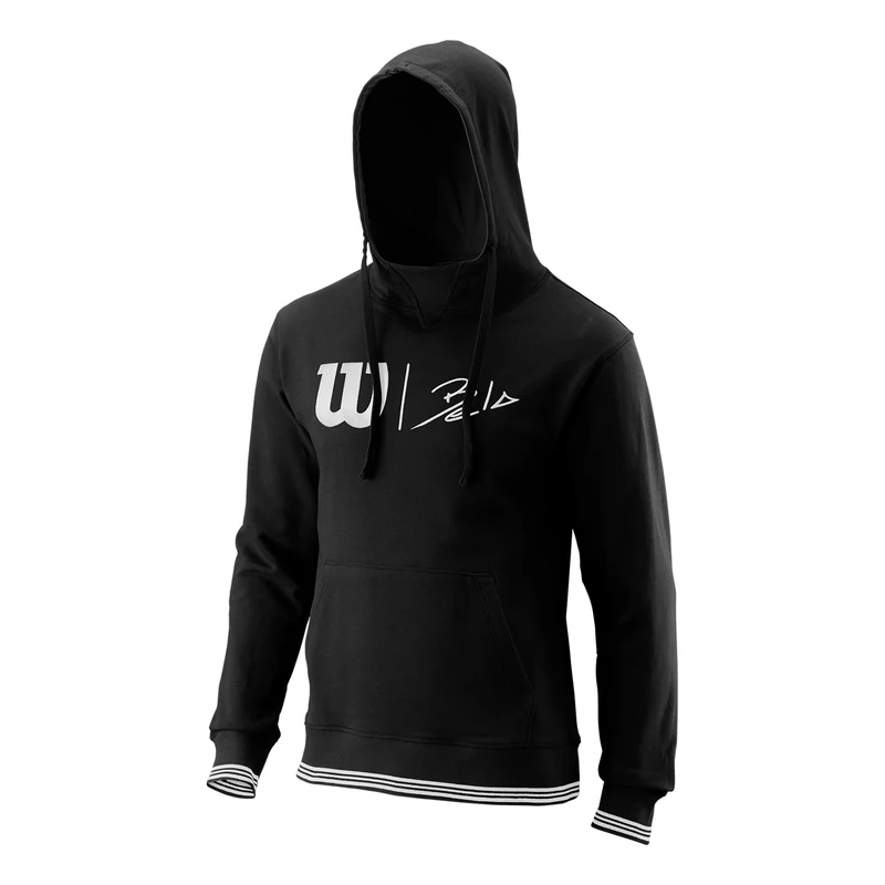 Bela Slimfit Hoody Herren-Schwarz,Weiß