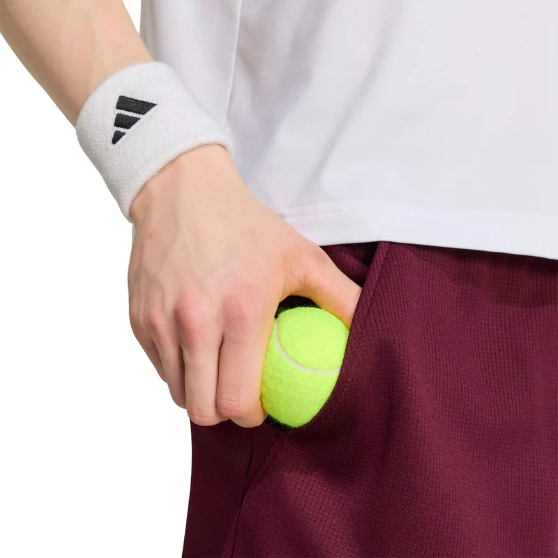 Classics 9Inch Shorts Herren - weinrot, weiß