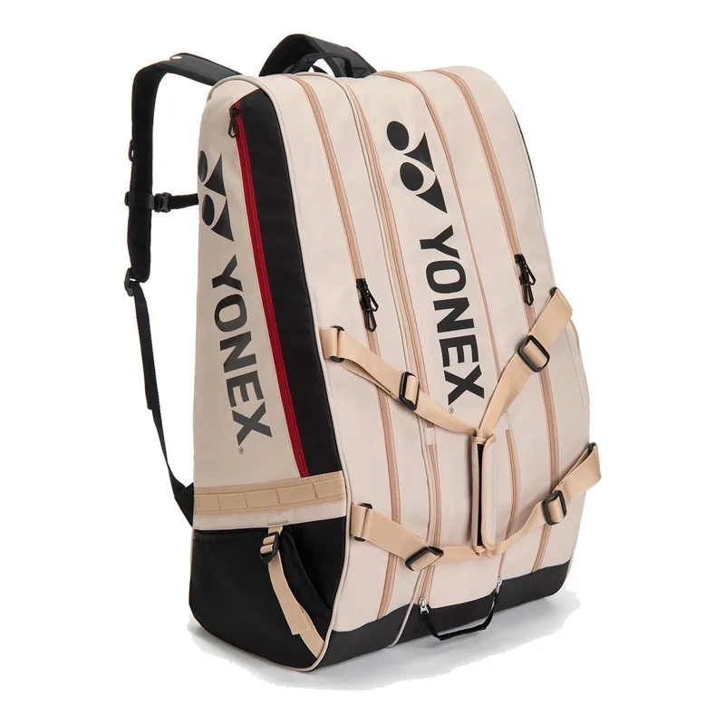 Gearlogic Raquet Bag Schlägertasche -beige, schwarz