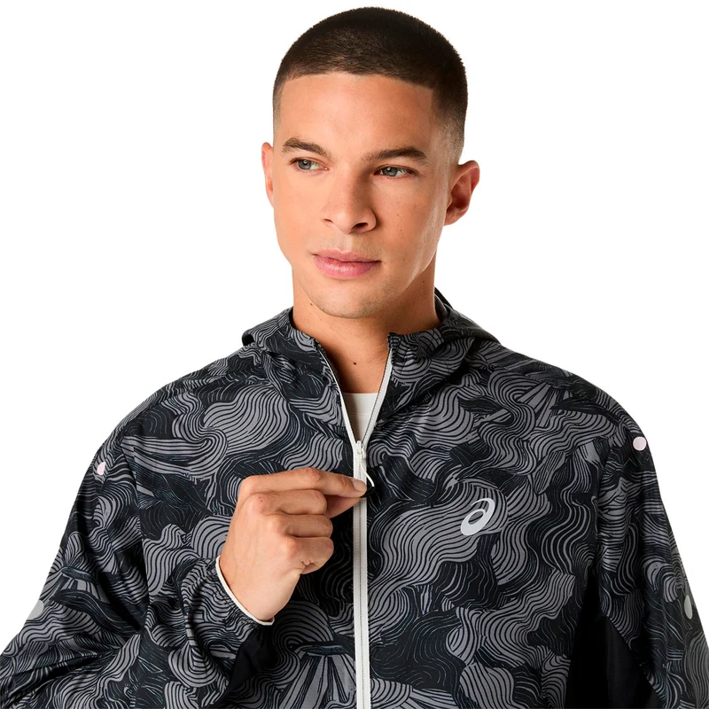 Fujitrail Packable Laufjacke Herren - schwarz