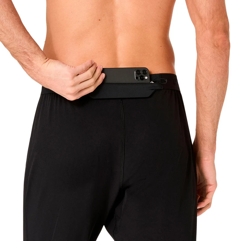 Road Winter Laufhose - schwarz