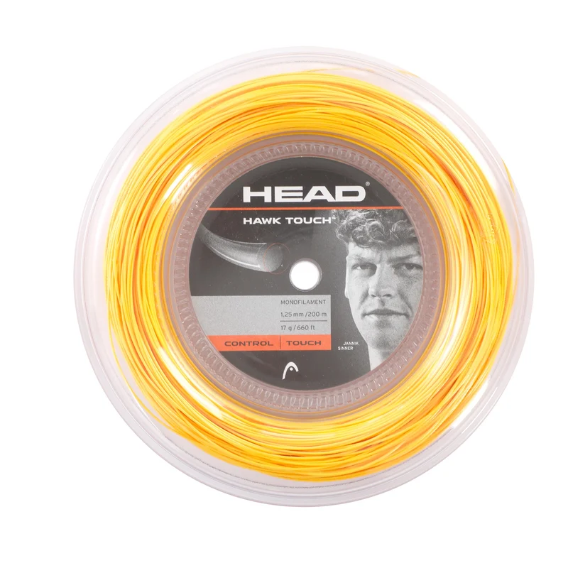 Hawk Touch Saitenrolle 200m - gelb