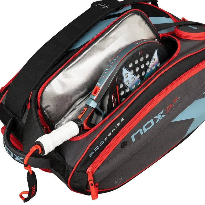 ML10 Competition XL Compact Padelschlägertasche-Schwarz,Rot