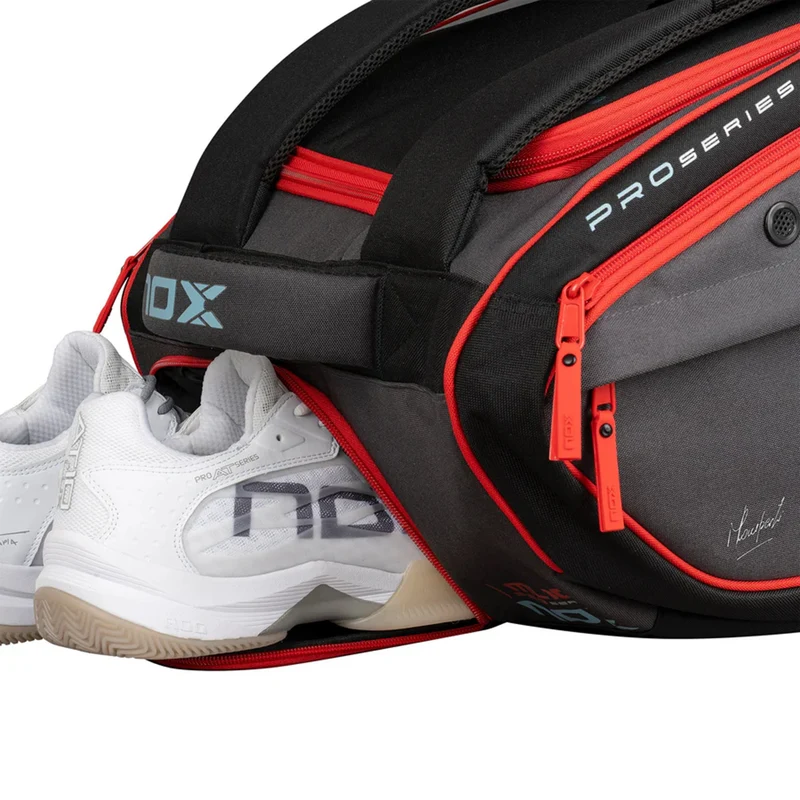 ML10 Competition XL Compact Padelschlägertasche-Schwarz,Rot