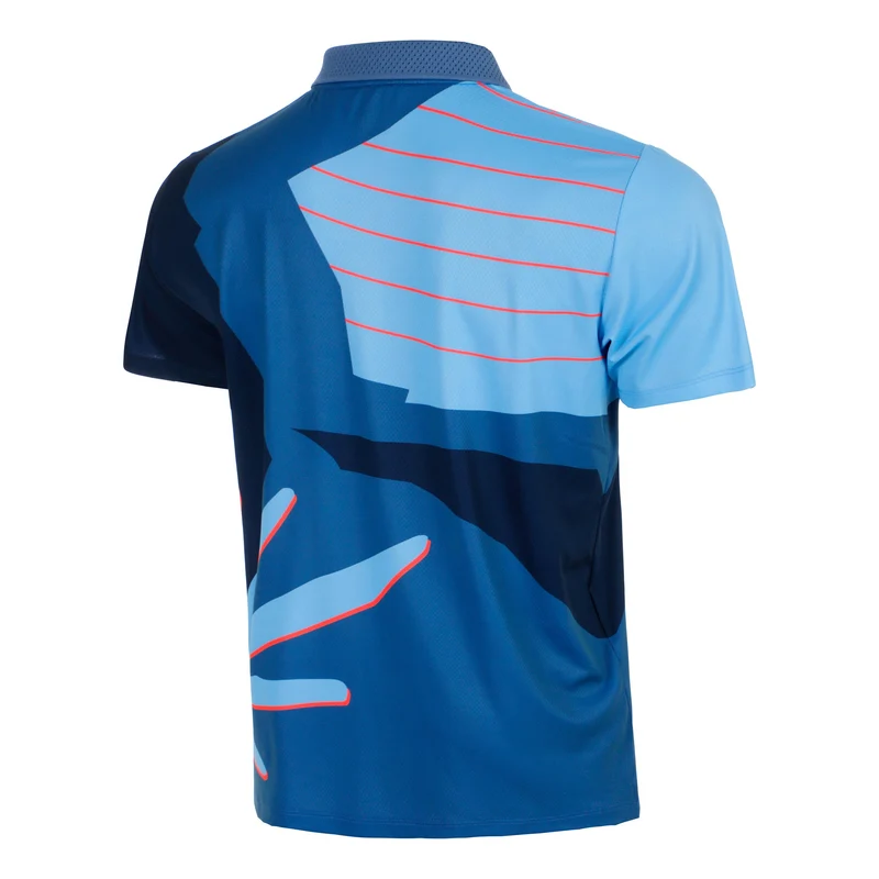 Hey Laguna Polo Herren-blau, koralle