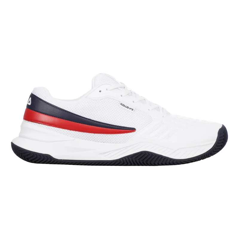Axilus FX Sandplatzschuh Herren - weiß, rot