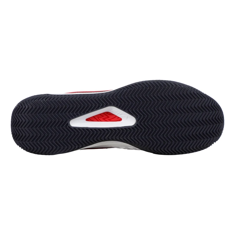 Axilus FX Sandplatzschuh Herren - weiß, rot