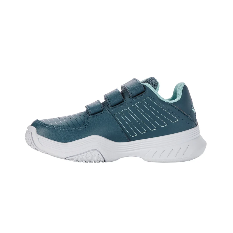 Court Express Strap Omni Allcourtschuh Kinder-petrol,weiß