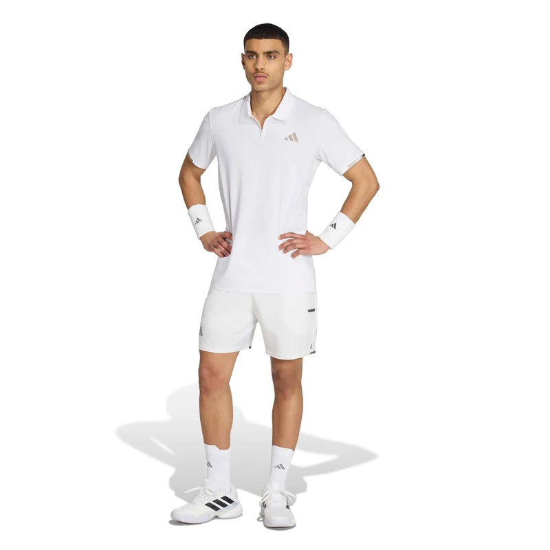 Freelift Pro Polo Herren - weiß, silber