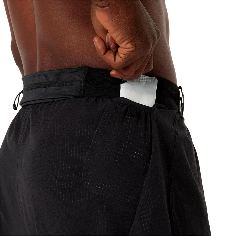 Metarun Split Laufshorts - schwarz
