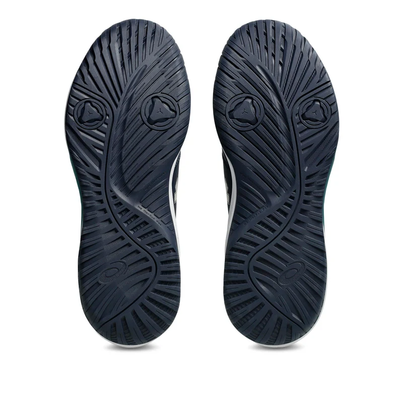 Gel-Dedicate 9 Allcourtschuh Herren - dunkelblau, weiß