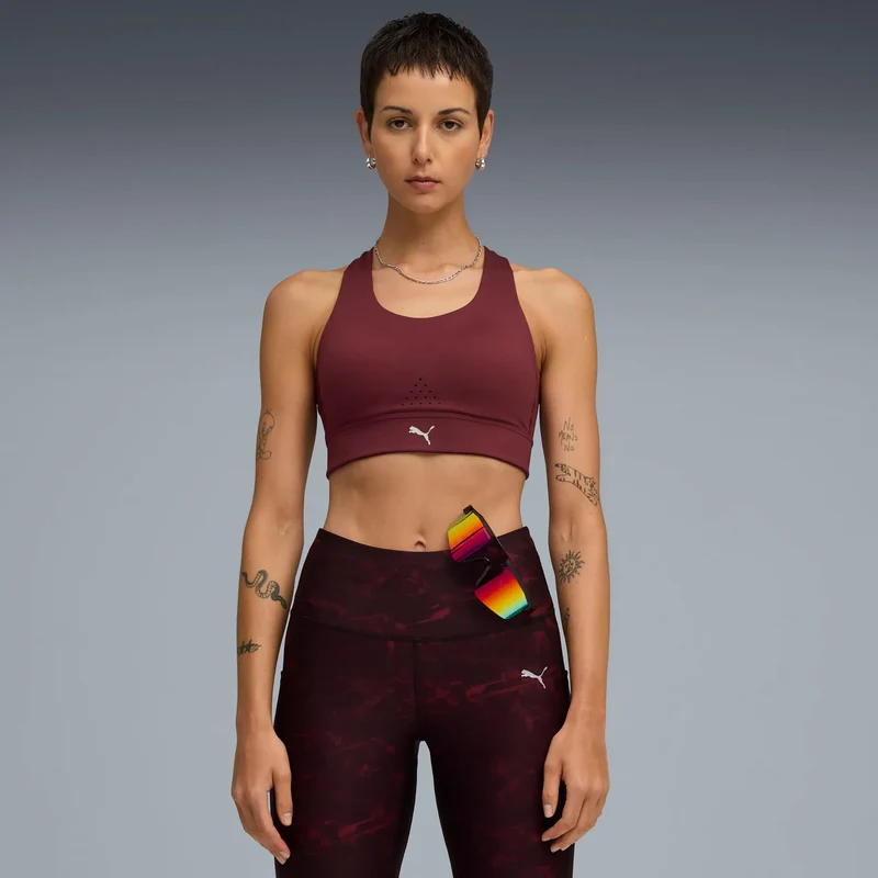 PWRbreathe Sport-BH Damen-Rot
