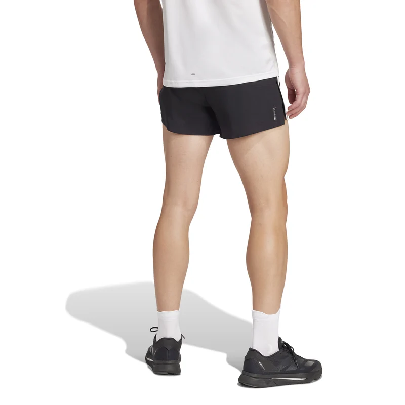 Adizero Gel 3in Laufshorts Herren-Schwarz,Weiß