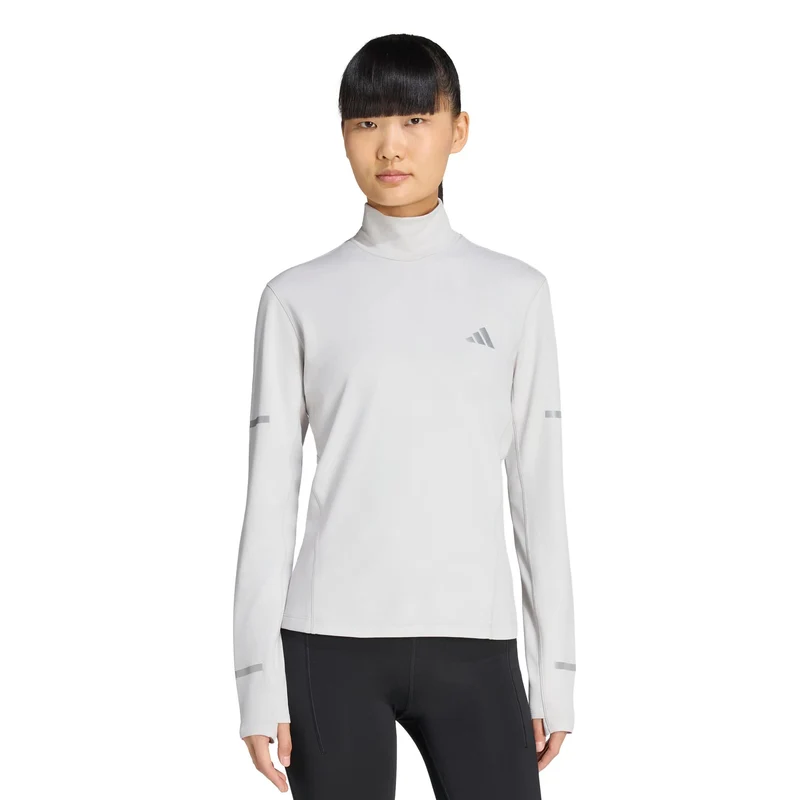 adi365 Warm Laufshirt Damen - grau