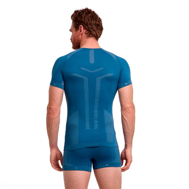 Warm Unterhemd Herren - blaugrau