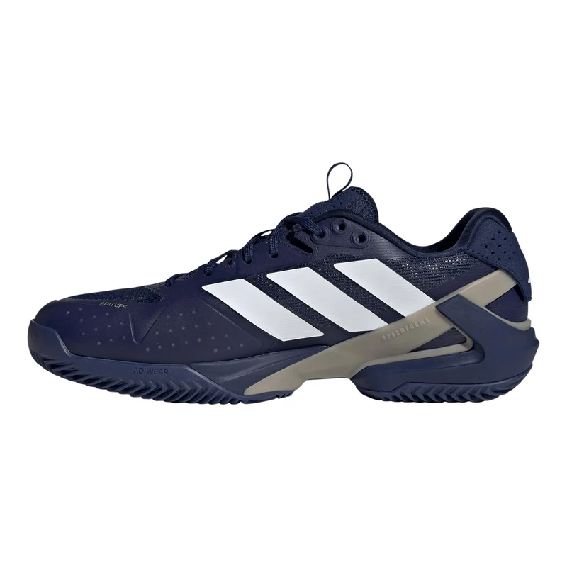 adizero Ubersonic 5 Sandplatzschuh Herren - dunkelblau, weiß
