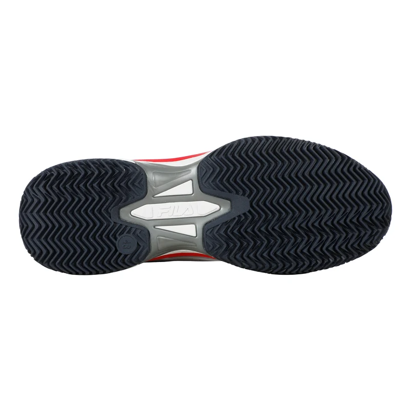 Sabbia Pro Sandplatzschuh Herren-Weiß,Rot