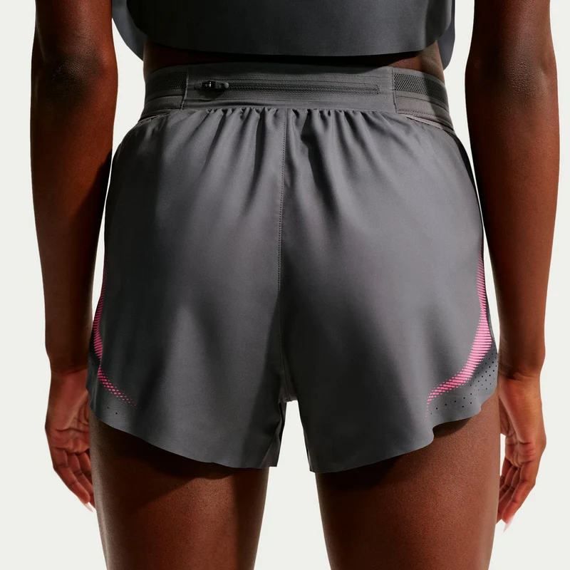 AeroSwift Laufshorts Damen - grau, weiß