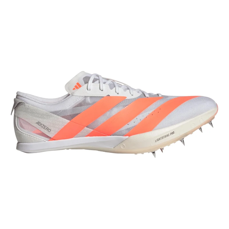 Adizero Finesse Spikeschuh Unisex - weiß, rot