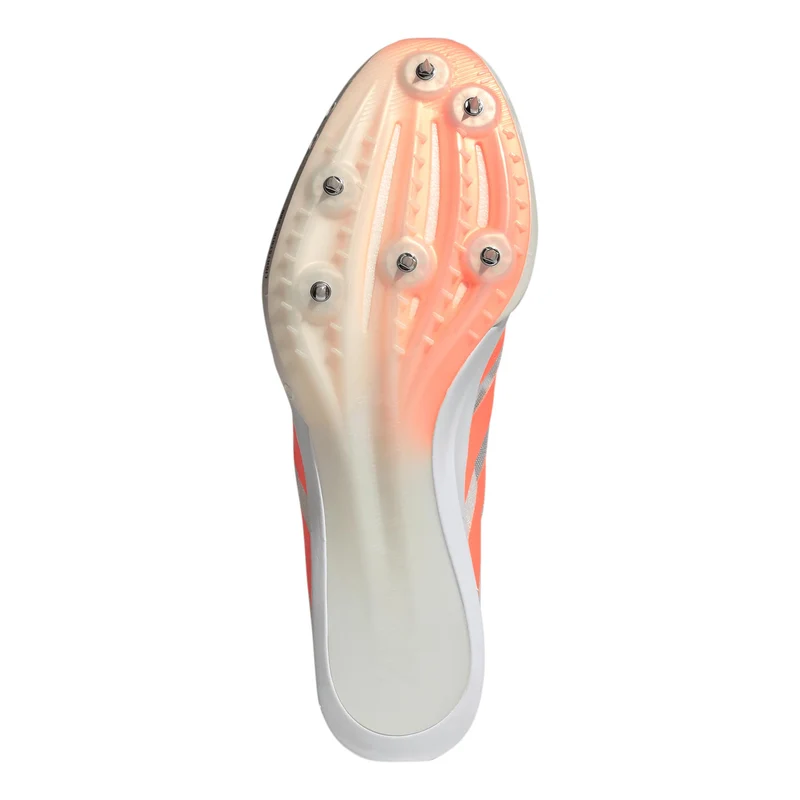 Adizero Finesse Spikeschuh Unisex - weiß, rot