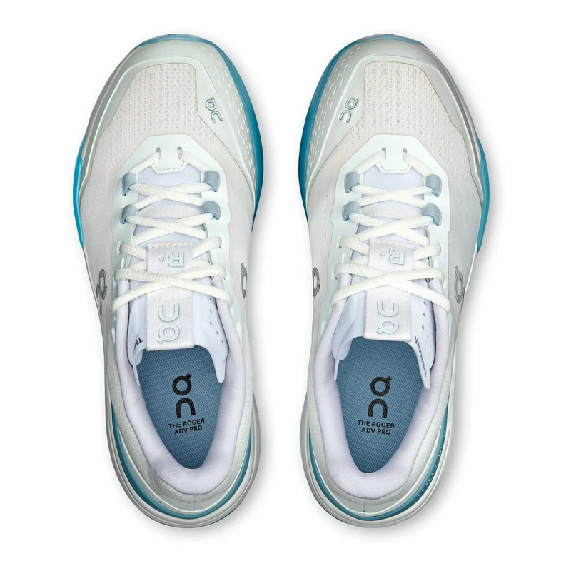 THE ROGER ADV Pro Allcourtschuh Damen - weiß, hellblau