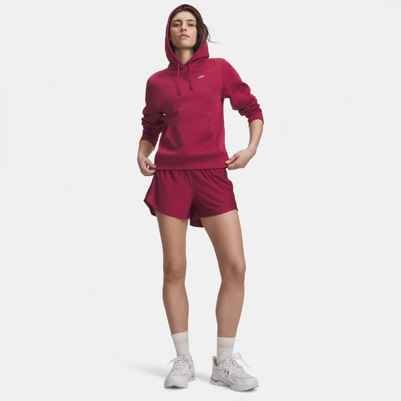 Tech Play Up Shorts Damen - rot, dunkelrot