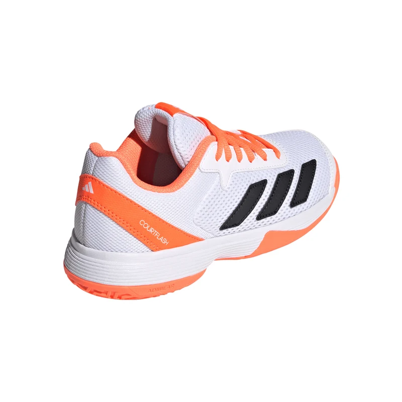 Courtflash Allcourtschuh Kinder - weiß, orange