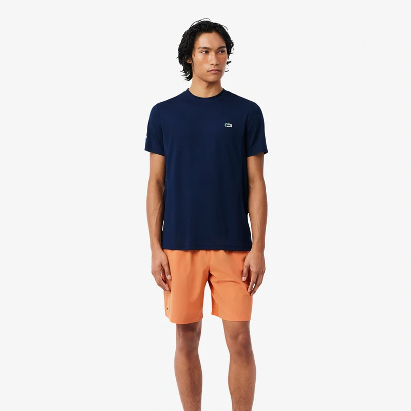 Djokovic Shorts Herren - orange, weiß