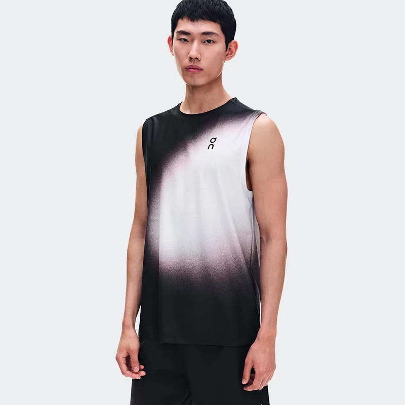 Court Swing Tank-Top Herren - schwarz, mauve