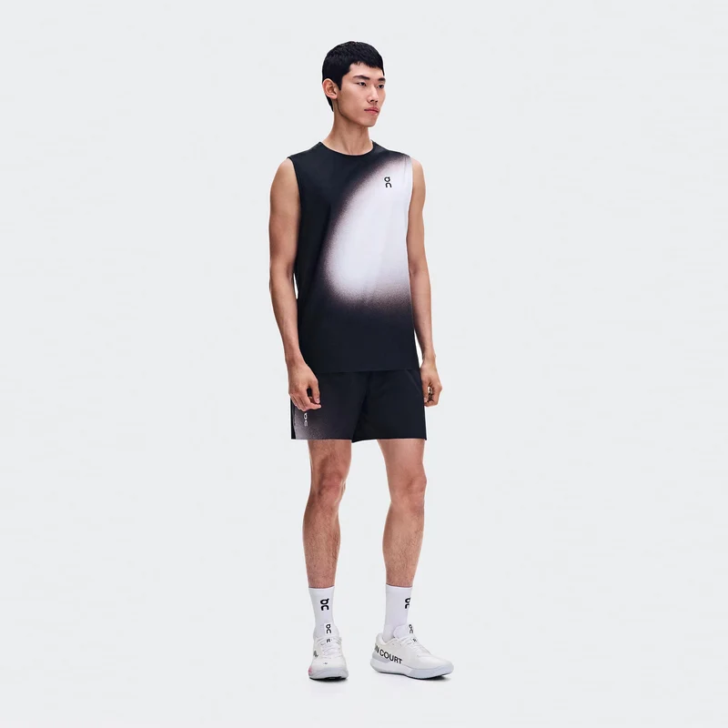Court Swing Tank-Top Herren - schwarz, mauve