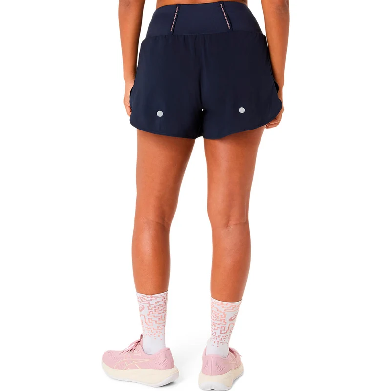 Road 3,5In Laufshorts Damen - dunkelblau