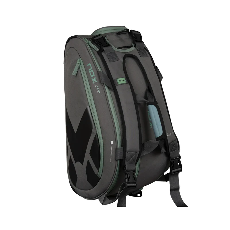 AT10 Team Padelschlägertasche-Grau,Schwarz