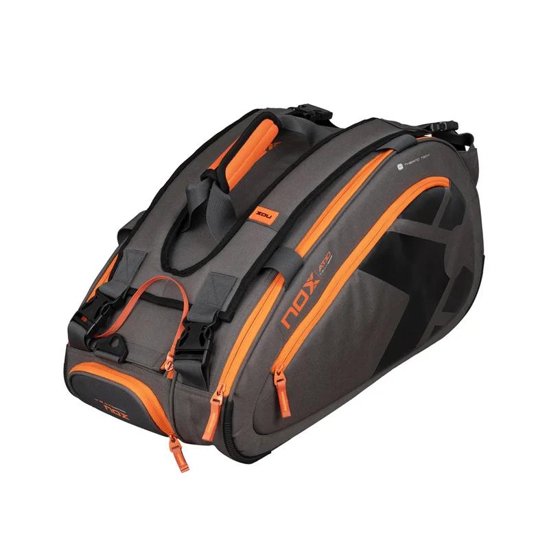 AT10 Team Padelschlägertasche-Grau,Orange