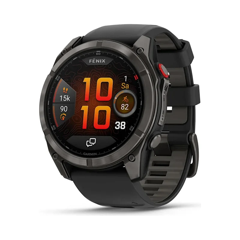 fenix 8 Pro - 51 mm AMOLED Pulsuhr -schwarz,grau