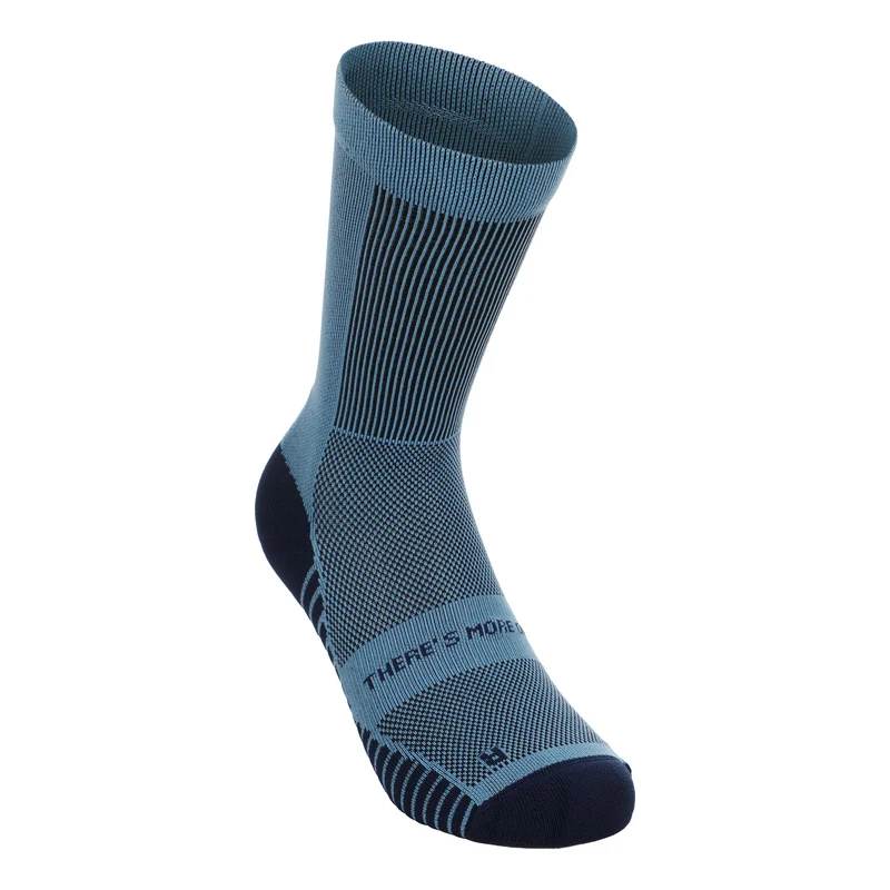 Performance Run Crew Laufsocken Unisex - hellblau