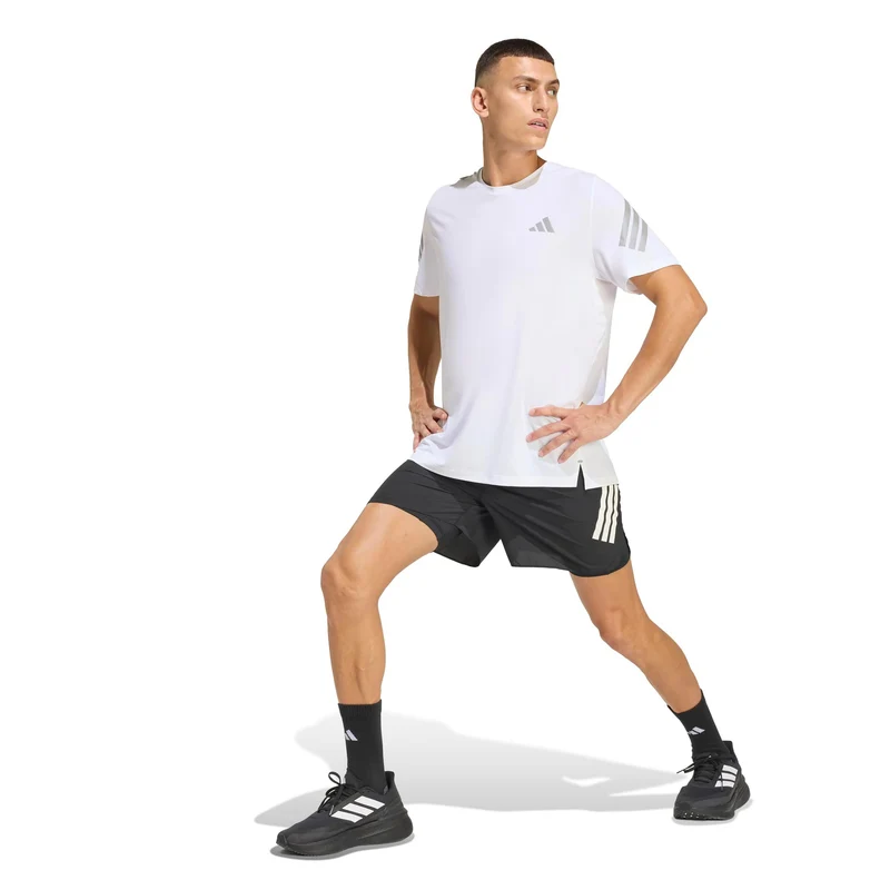 adi365 2in1 Laufshorts Herren-schwarz