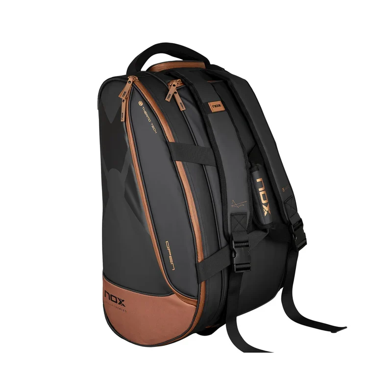 Open Series Padelschlägertasche-Schwarz,Bronze