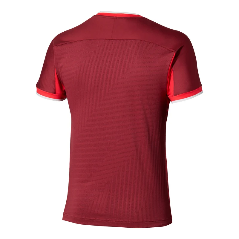 T-Shirt Herren-dunkelrot, rot
