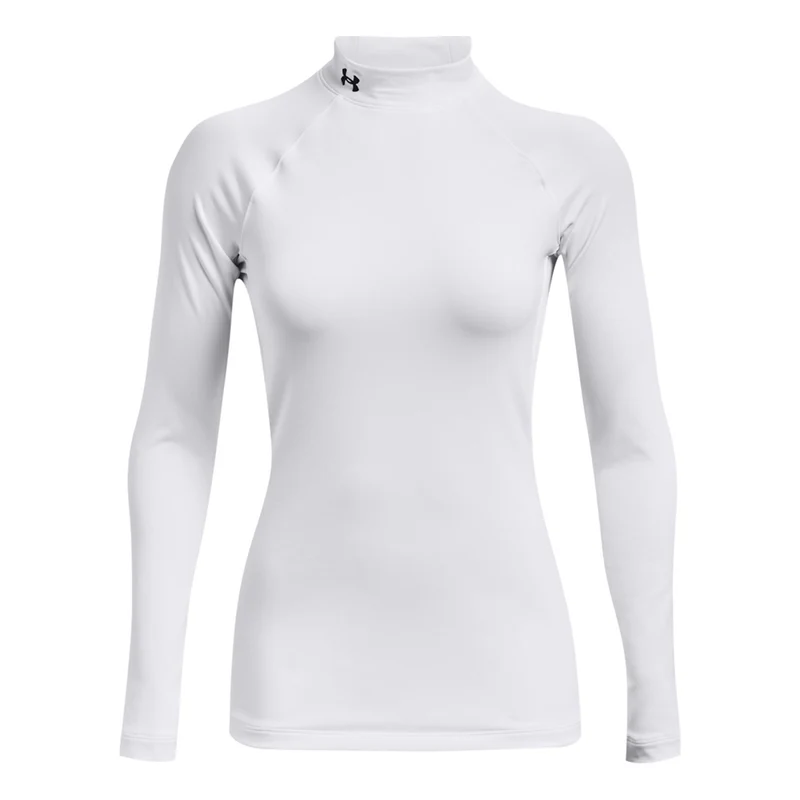 Coldgear Authentics Mockneck Longsleeve Damen-Weiß