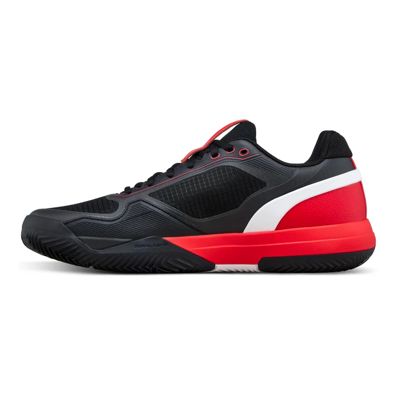 Rush Pro 5 Sandplatzschuh Herren-schwarz, neonrot